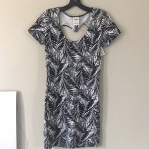 Pink Tight a heart cut out dress